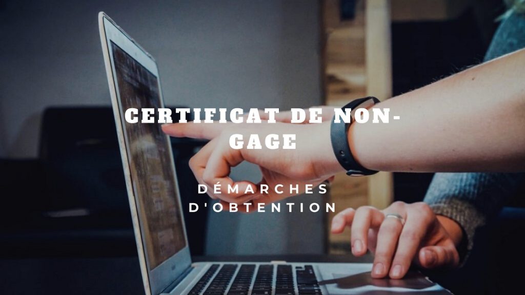 certificat de non gage